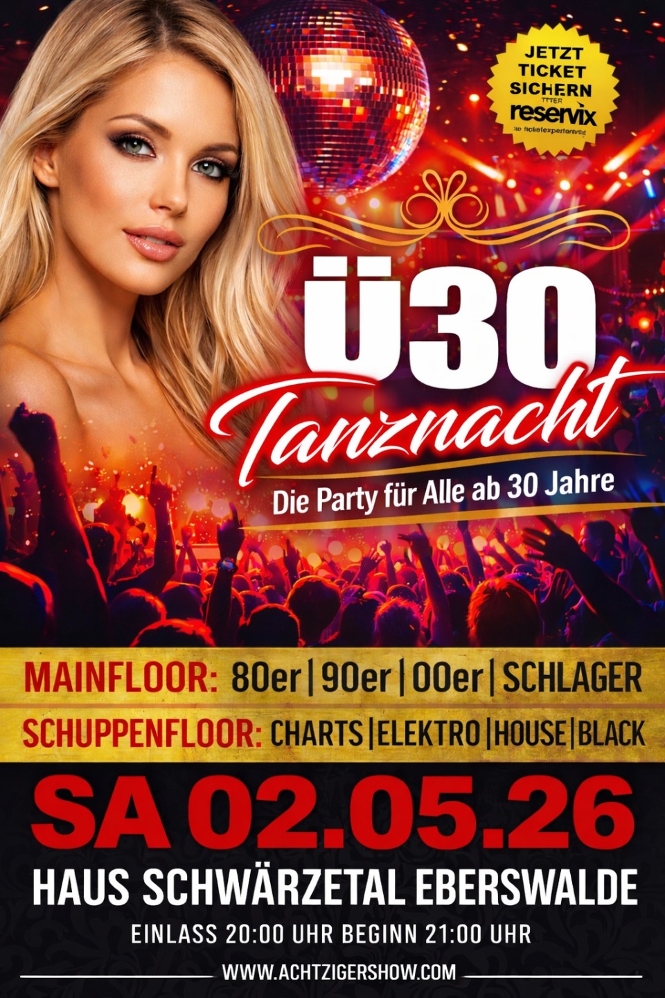 Ü30 Party Eberswalde
