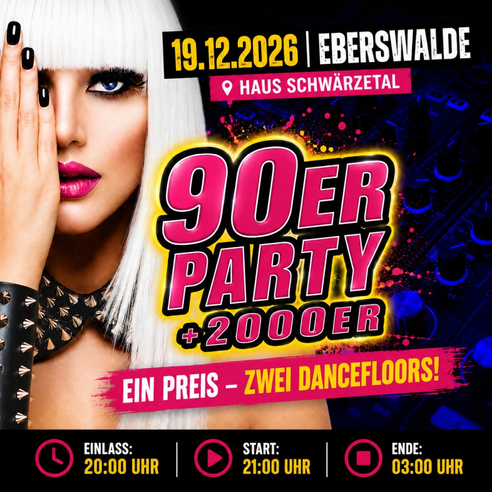 90er 2000er Party Eberswalde
